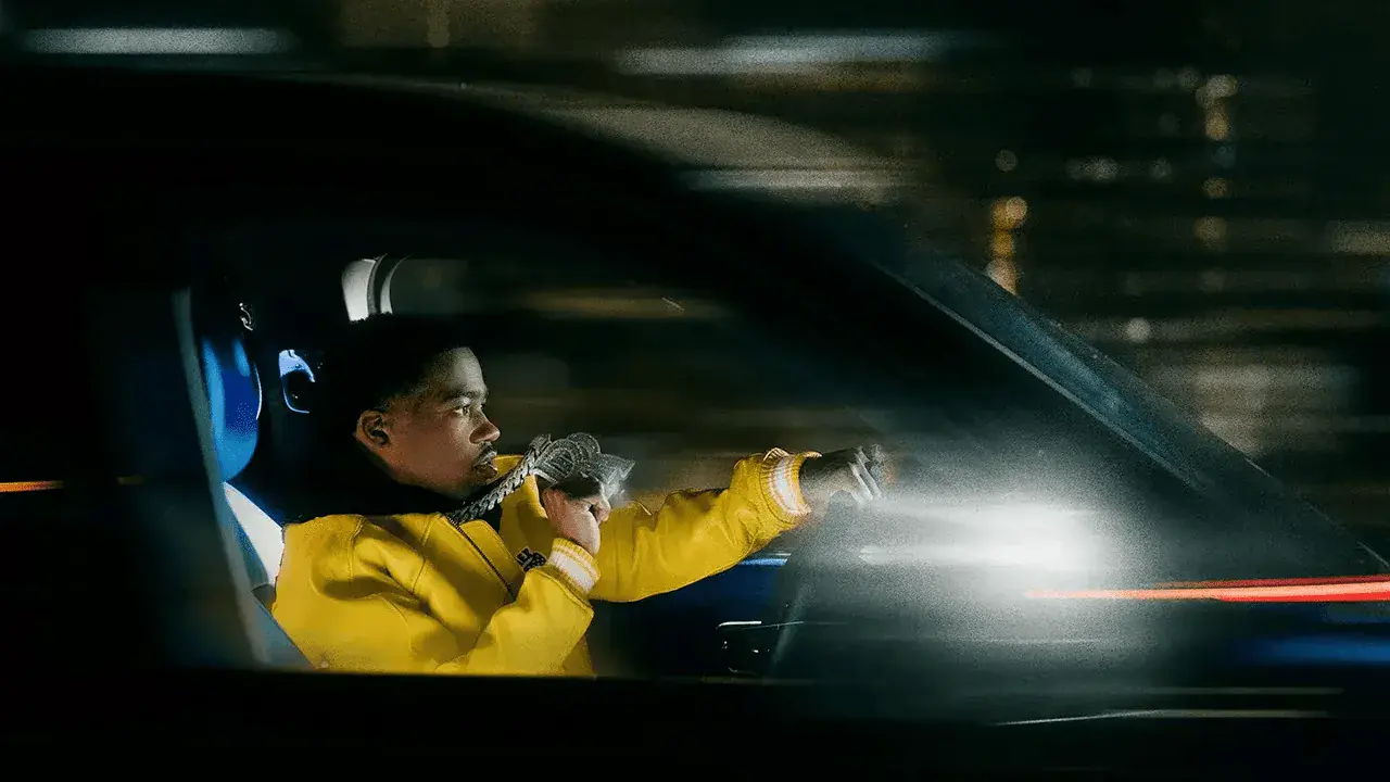 Official music-video thumbnail: Scott Storch’s tag, voiced by Baybee T, on Roddy Ricch’s “Down Below”